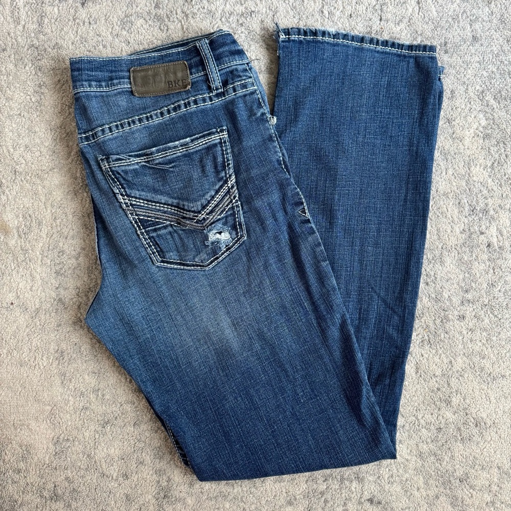 BKE Jake Straight Blue Jeans